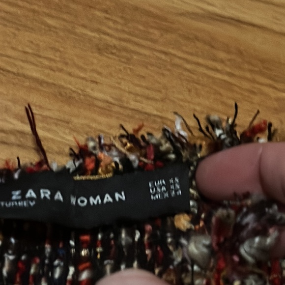 Zara Woman Short Sleeve Sweater - Picture 4 of 7